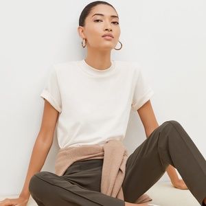 MM La Fleur Leslie T Shirt in Ivory